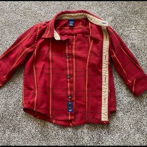 Gap Toddler 2 years button down flannel